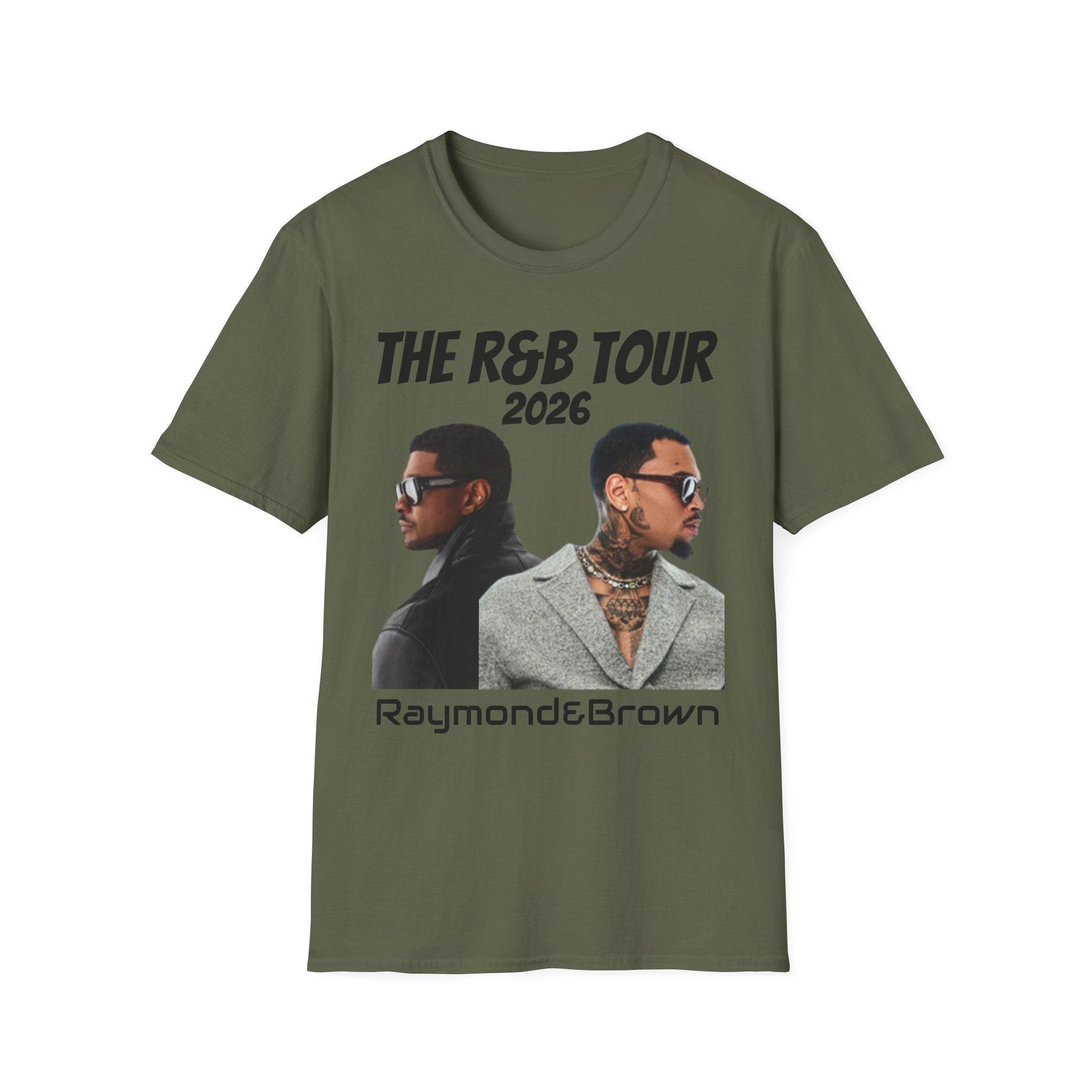 Unisex R&B Tour T-Shirt - Tour Dates included