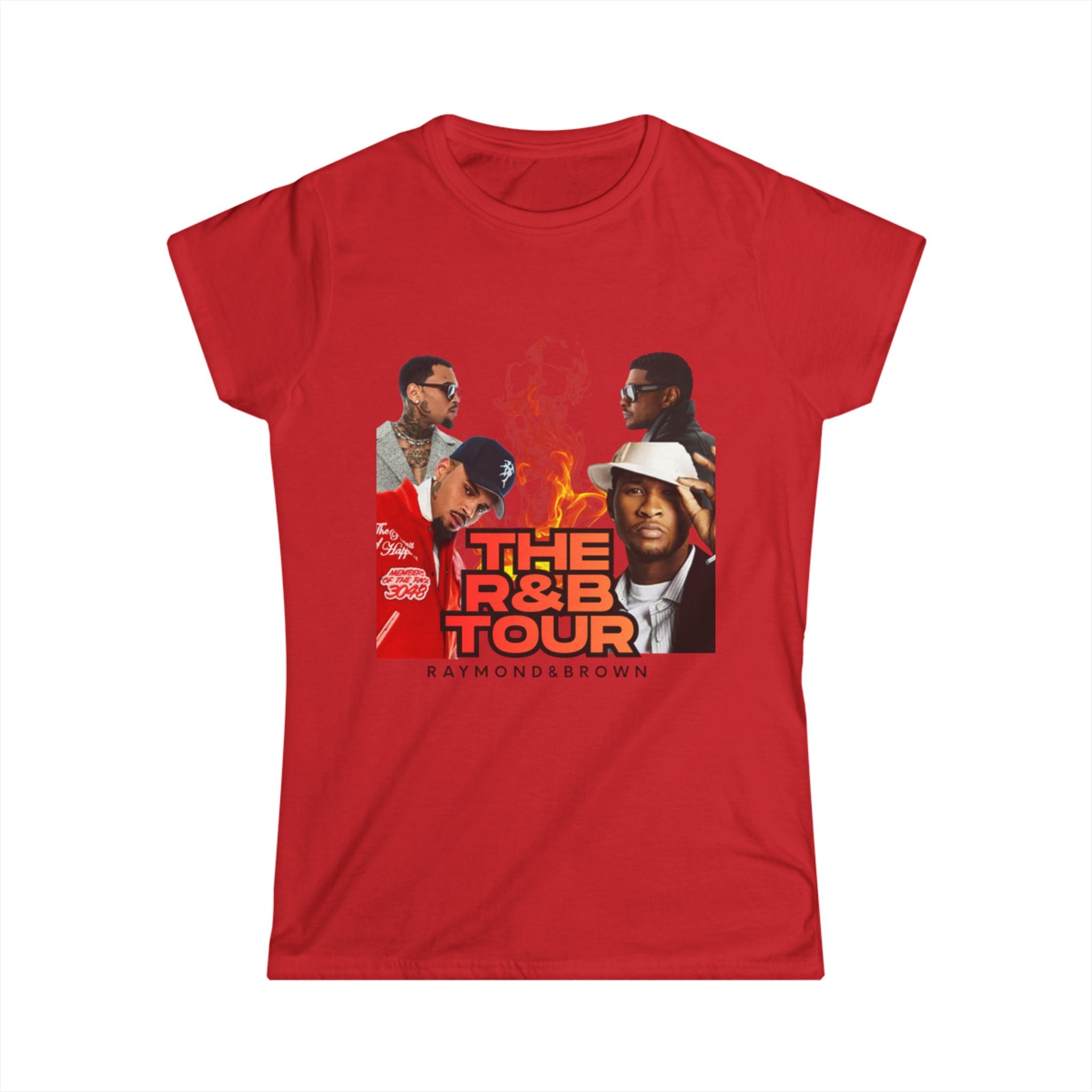 R&B Tour Women's Tee — 'The R&B Tour' Shirt with Tour Dates
