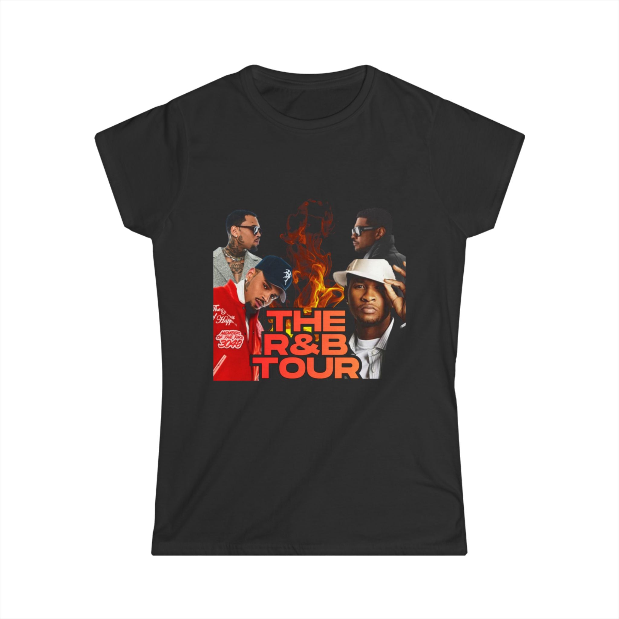 R&B Tour Women's Tee — 'The R&B Tour' Shirt with Tour Dates
