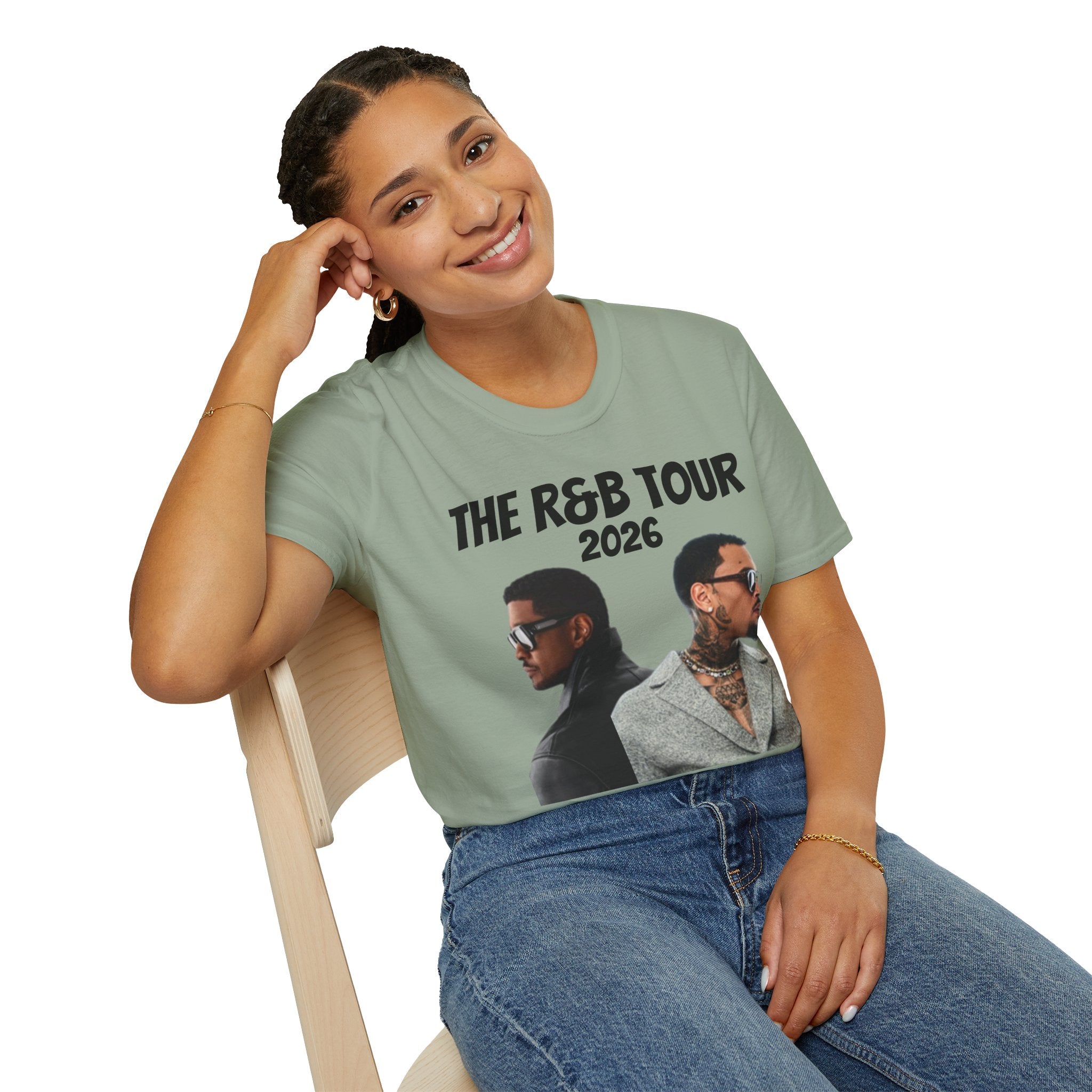 Unisex R&B Tour T-Shirt - Tour Dates included