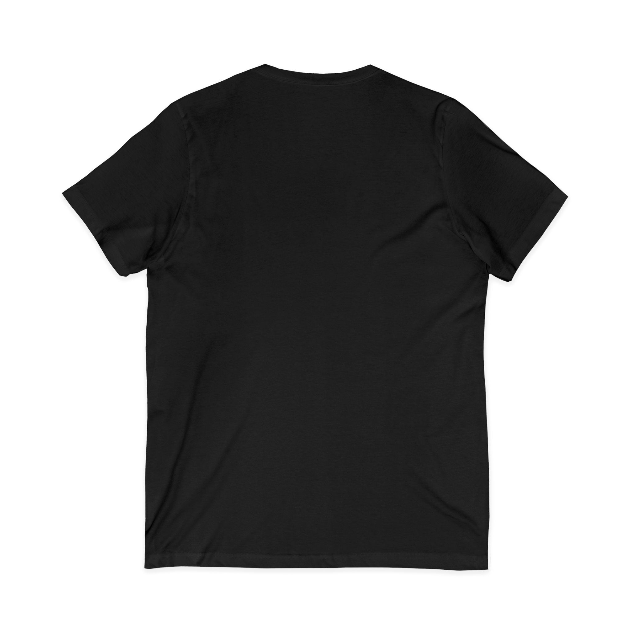 R&B Mic Check V-Neck Tee – Retro R&B Tour Graphic