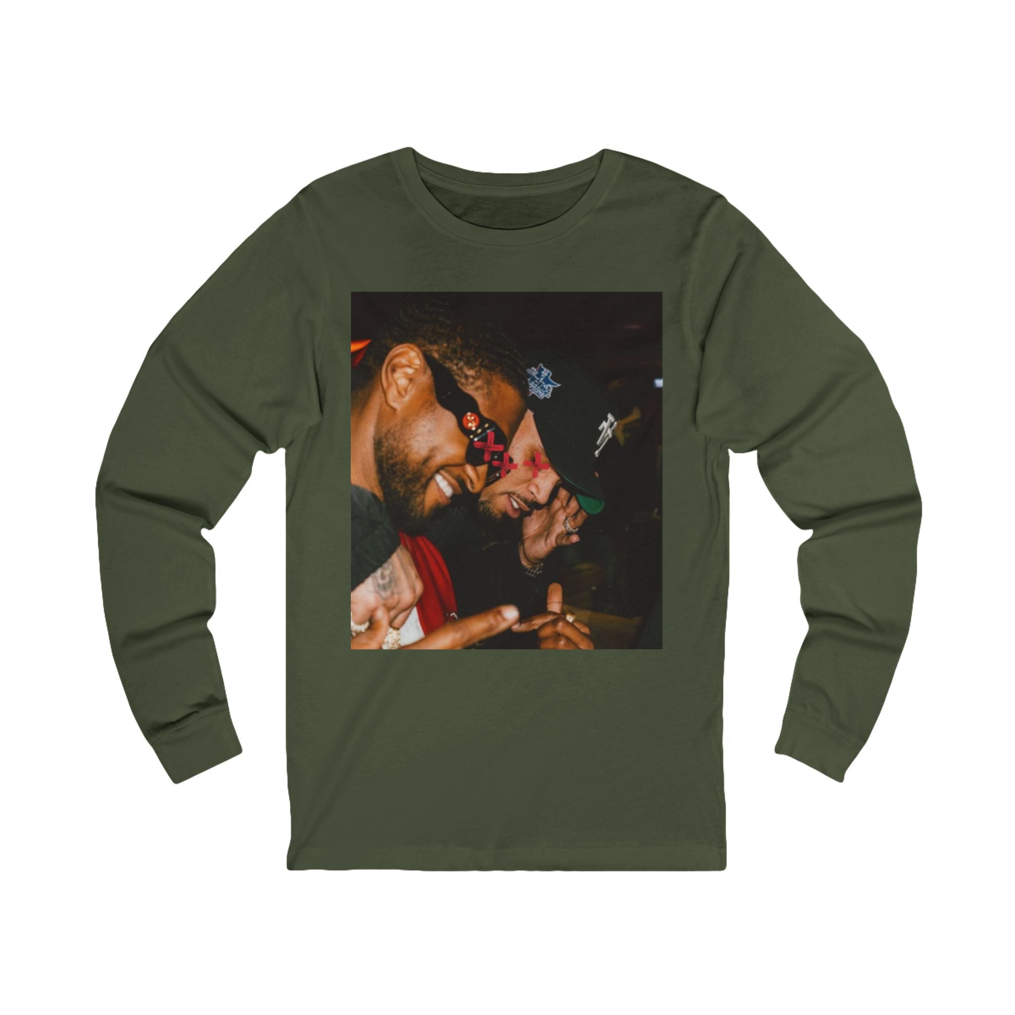 Long Sleeve Tee - Vintage R&B XX Photo Graphic